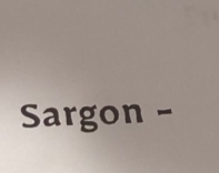 Sargon -