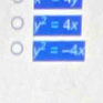 y^2=4x
y=-4x