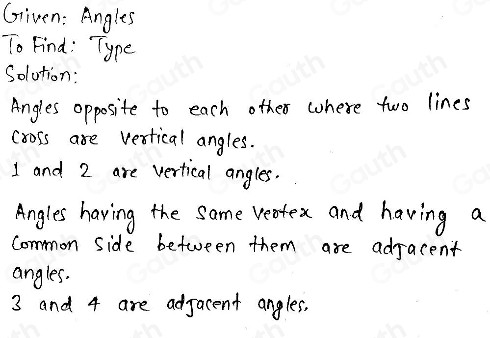 Solved: Classify each pair of numbered angles. Drag and drop the ...
