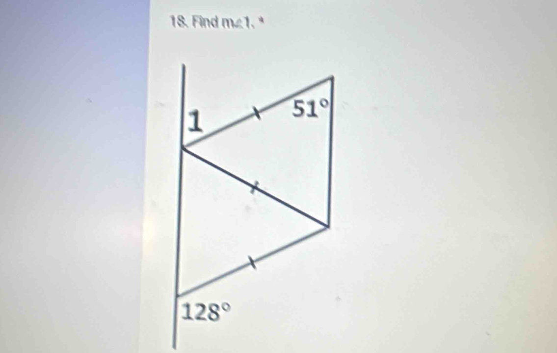 Find m∠1. ª