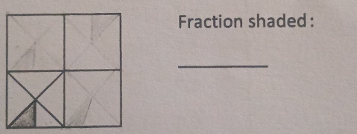 Fraction shaded: 
_