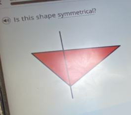 Is this shape symmetrical?