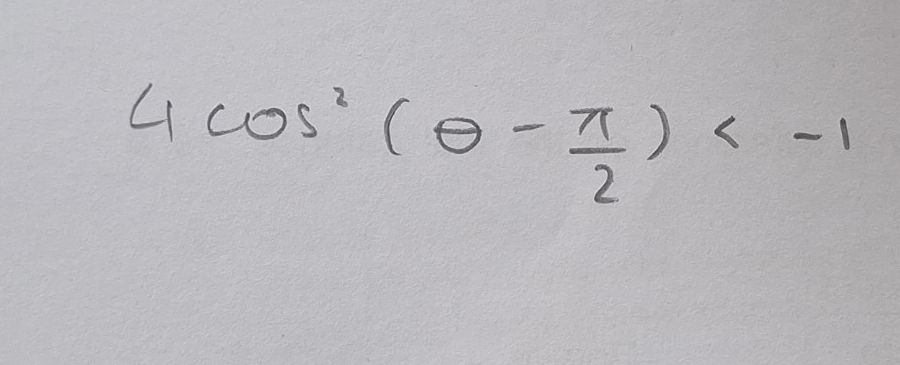 4cos^2(θ - π /2 )