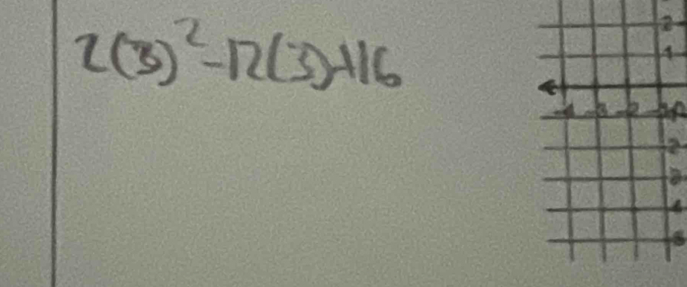 2(3)^2-12(3)+16