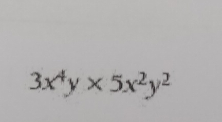 3x^4y* 5x^2y^2