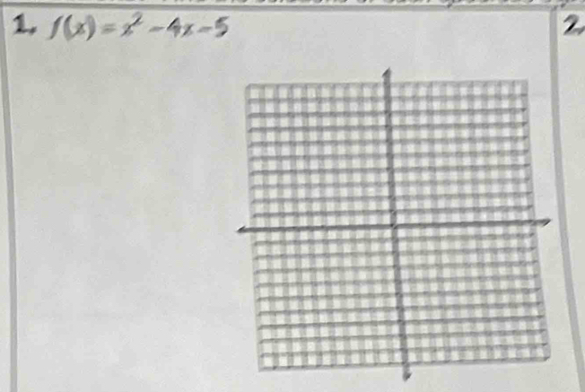 f(x)=x-4x-5 2