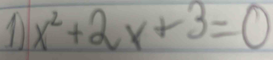 11 x^2+2x+3=0