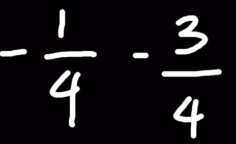 - 1/4 - 3/4 - 3/4 - 3/4 -