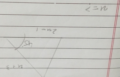 u+3
45°/
Zu-1
u= ?