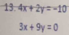 3x+9y=0