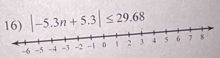 |-5.3n+5.3|≤ 29.68