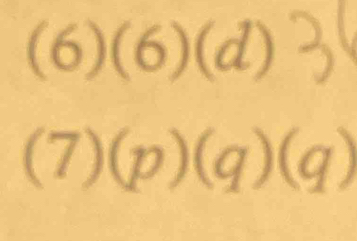 (6)(6)(d) 
(7)(p)(q)(q)