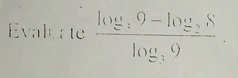 :1efrac log _39-log _28log _39.