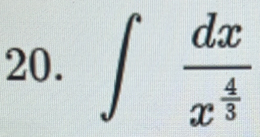 ∈t frac dxx^(frac 4)3