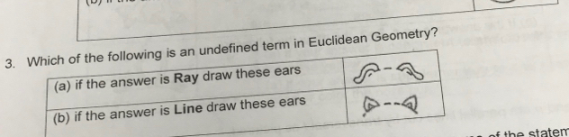 3m in Euclidean Geometry? 
the statem