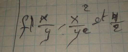 fl  x/y =frac x^2y^2frac 3