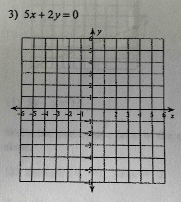 5x+2y=0
x