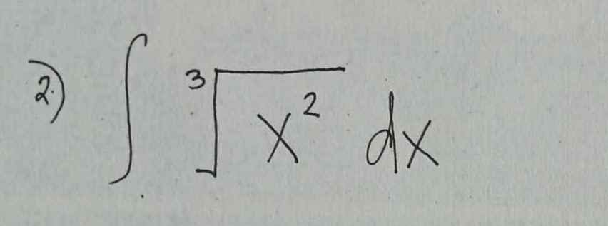 2 ∈t sqrt[3](x^2)dx