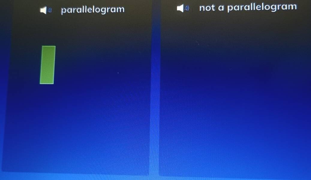 parallelogram not a parallelogram
□