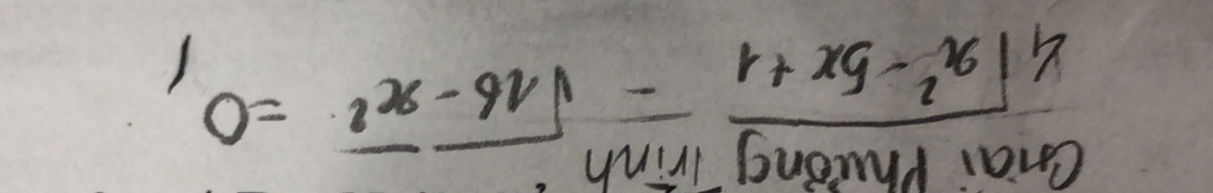 Cniai Phuòng lrinh
4sqrt(x^2-5x+1)-sqrt(16-x^2)=0 1