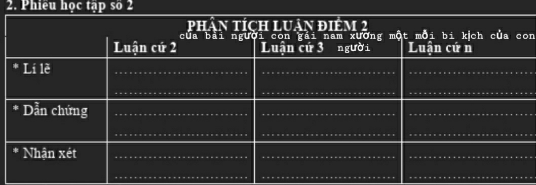 Phiêu học tập số 2 
n 
_ 
_