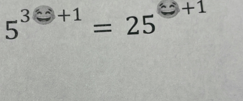 5^(3-2)=25 odot +1