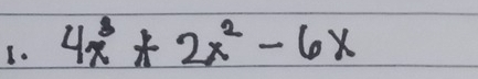 4x^3+2x^2-6x