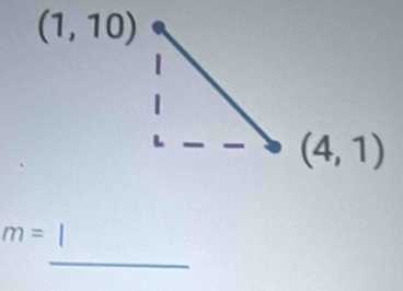 (1,10)
(4,1)
m=
_