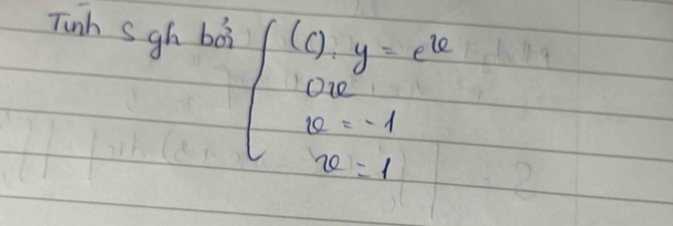 Tunh Sgh bo
beginarrayl (0,y=c^2-c^(x=-10-1 x=1endarray).  