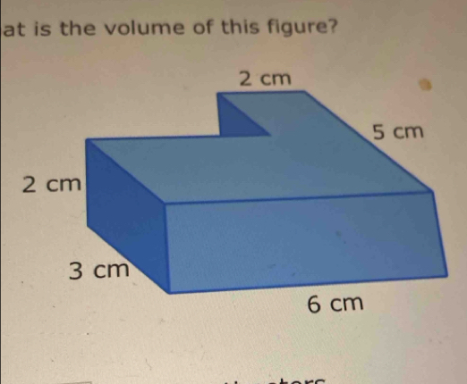 at is the volume of this figure?