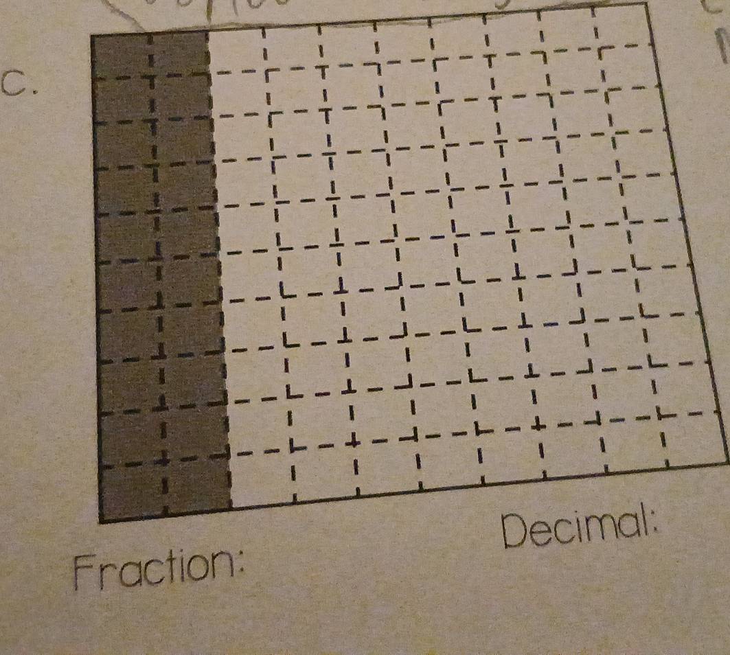 Decimal: 
Fraction: