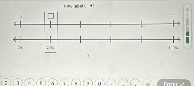 Now label 6.
2 3 4 5 6 7 8 9 0 Enter