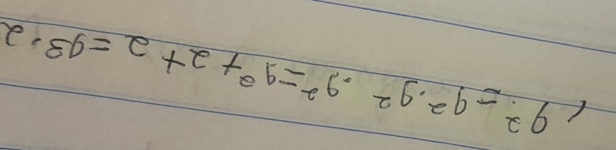 9^2=9^2· 9^2· 9^2=9^2+2+2=9^3· 2