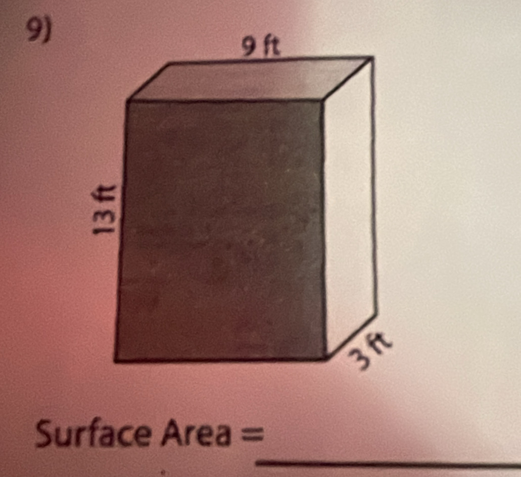 Surfac e Area=