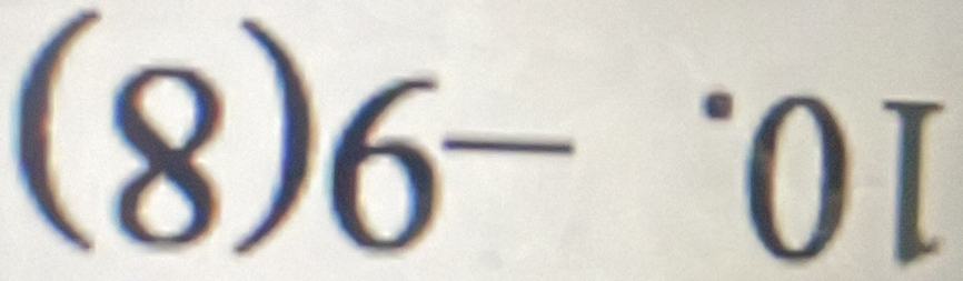 (8)6-^.0I