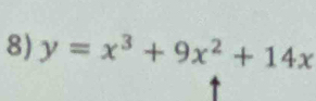 y=x^3+9x^2+14x