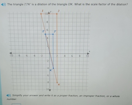 The triangle 1^+K
number.