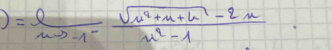 )=frac 0u-3-1^(frac sqrt(u^2+)+n+4)-2uu^2-1