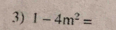 1-4m^2=