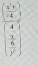 frac beginpmatrix  x^5/-4 4  4 4  x/x x^2endpmatrix