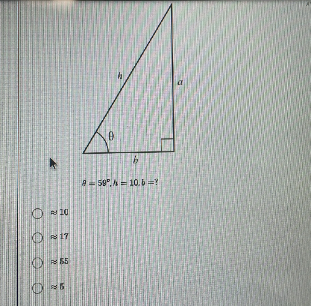 A
10
≈ 17
≈55
≈5