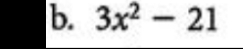 3x^2-21