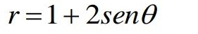 r=1+2sen θ