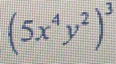 (5x^4y^2)^3