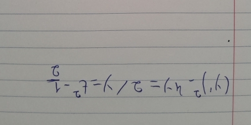 (y')^2-4y=2/y=t^2- 1/2 