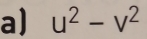 u^2-v^2