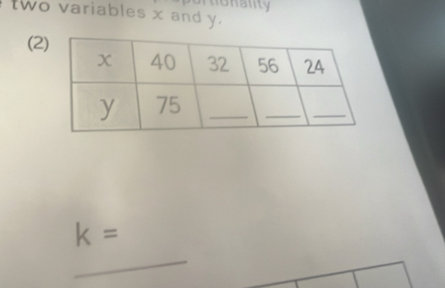 monanty 
two variables x and y. 
(2
k=
_