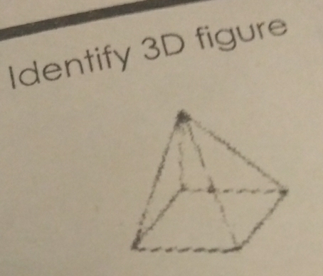 Identify 3D figure