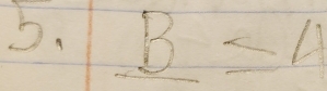 _ B=4