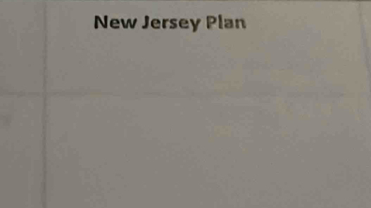 New Jersey Plan